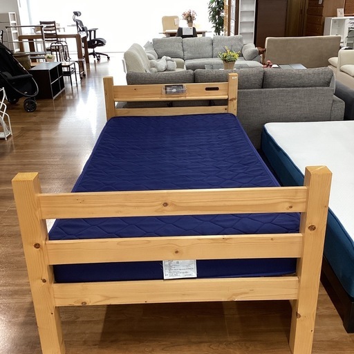 シングルベッド【町田市再生家具】　253703