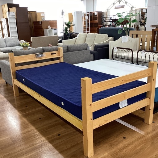 シングルベッド【町田市再生家具】　253703