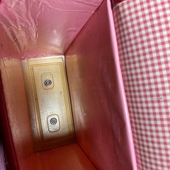 女子用ランドセル赤防犯ブザー付きの画像