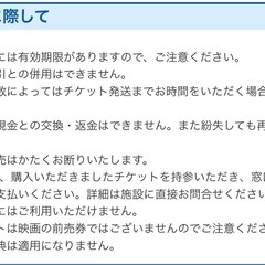 本日限り アミュプラザ熊本　熊本ピカデリー　映画鑑賞券の画像
