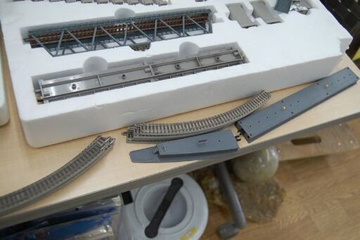 【商談中】 ジャンク扱い TOMIX Nゲージ 線路 建物 駅 パワーユニット まとめて 約 2.1kg N-GAUGE 札幌市 清田
