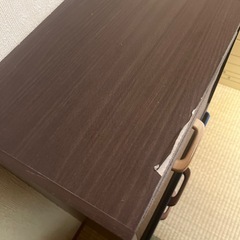 カラーボックス＋引き出し4個付きの画像