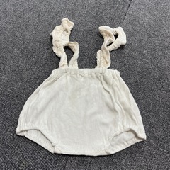 バースデイ ことり オーバーオール＋肌着3枚セット 70-80の画像