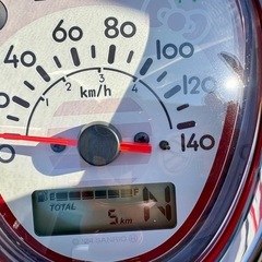 走行５キロ！キティちゃんカブ110
の画像