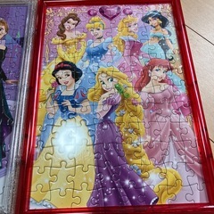 受付休止中ディズニープリンセス　アナ雪　パズル　96ピース　枠無し　箱なしの画像