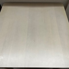 ニトリ　ダイニングテーブル3点セットの画像