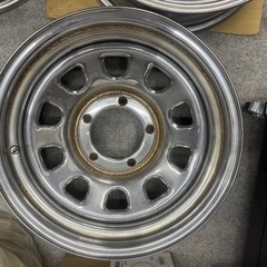 ジムニー　デイトナメッキホイール　16インチ6J-18
の画像