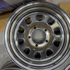ジムニー　デイトナメッキホイール　16インチ6J-18
の画像