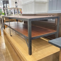 【トレファク高槻店】取りに来られる方限定！unico（ユニコ）の2段テレビボードのご紹介です！の画像