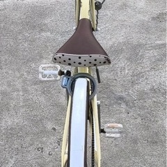 ２６インチ自転車　　黄色の画像
