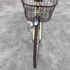 ２６インチ自転車　　黄色の画像