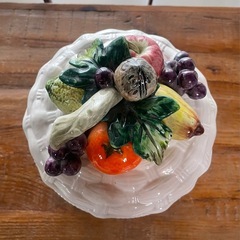 陶器 キャニスター 小物入れ ①の画像