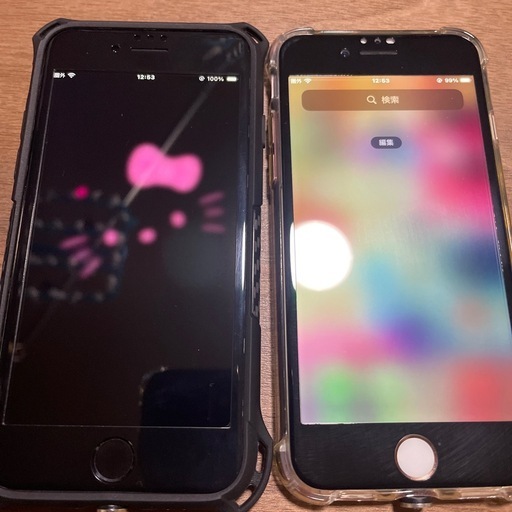iPhonese第二世代とiPhone7のスマートフォン