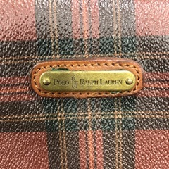 ジモティ割引有★【ジャングルジャングル岸和田店】POLO RALPH LAUREN セカンドバッグ ポロ ラルフローレン チェック　南大阪 岸和田市 貝塚市 泉佐野市 和泉市 忠岡町 熊取町の画像