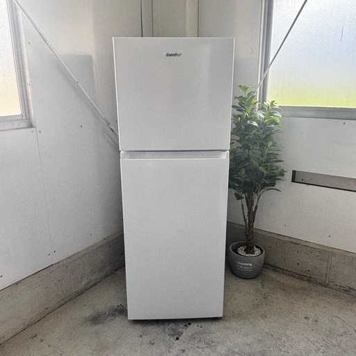 comfee  ノンフロン冷凍冷蔵庫 236L RCT251WH(E)  ホワイト 2ドア 