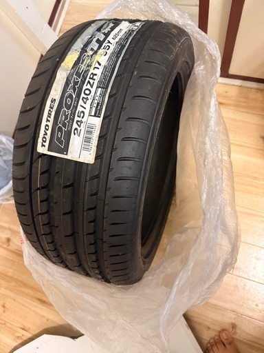 新品未使用 TOYO PROXES T1 245/40ZR17タイヤ 4本 保管状態良好