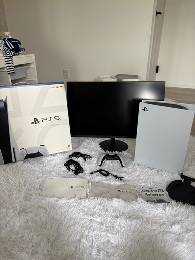 PS5本体ゲーミングモニターセット