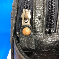 ジモティ割引有★【ジャングルジャングル岸和田店】オーストリッチ セカンドバッグ ブラック　南大阪 岸和田市 貝塚市 泉佐野市 和泉市 忠岡町 熊取町の画像