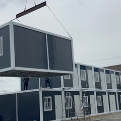 新品コンテナタイプ プレハブ スーパーハウス　店舗、寮などに、3m×6m×2.8m 送料別　広島発の画像