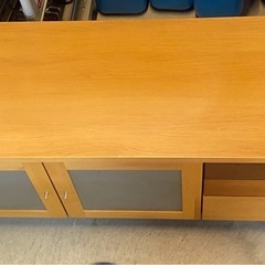 ● カプリ120ローボード　マルヨシ民芸家具　（約）幅 117cmの画像