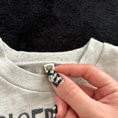 95センチ裏起毛トレーナーの画像