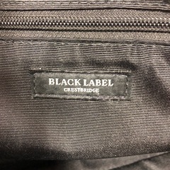 ジモティ割引有★【ジャングルジャングル岸和田店】クレストブリッジ ブラックレーベル ショルダーバッグ ブラック　南大阪 岸和田市 貝塚市 泉佐野市 和泉市 忠岡町 熊取町の画像