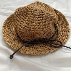 子供　麦わら帽子の画像