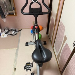 エアロバイク。フィットネスバイク。の画像