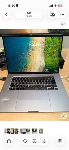 【MacBook Pro 16inch silver】