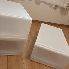 決定しました　
押入れサイズの収納ケースの画像