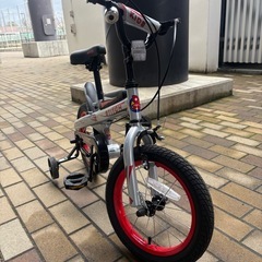 子供用自転車14インチ　殆ど乗ってませんの画像