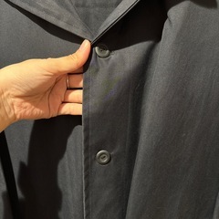 A.P.C. ネイビー トレンチコートの画像