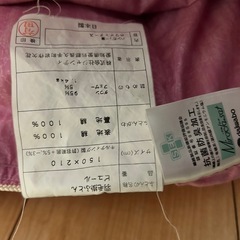 日本製　羽毛布団の画像