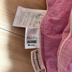 日本製　羽毛布団の画像