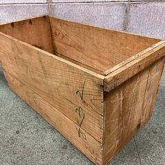 木製 りんご箱 木箱 リンゴ 幅65cm×奥行30cm×高さ32cm の画像