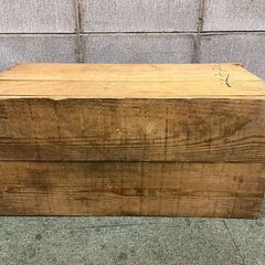 木製 りんご箱 木箱 リンゴ 幅65cm×奥行30cm×高さ32cm の画像