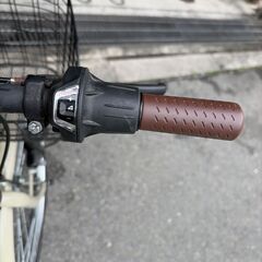 26インチ シティサイクル 変速付き 自転車の画像