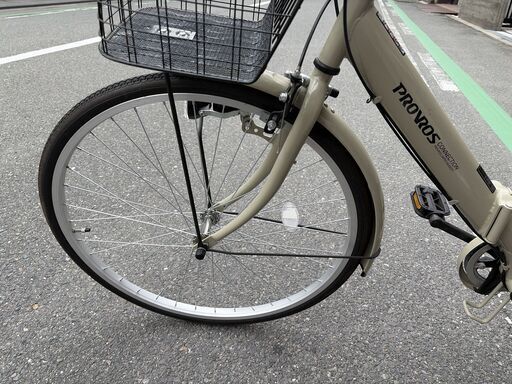 26インチ シティサイクル 変速付き 自転車