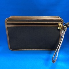 ジモティ割引有★【ジャングルジャングル岸和田店】dunhill ダンヒル クラッチバッグ セカンドバッグ  ブラウン　南大阪 岸和田市 貝塚市 泉佐野市 和泉市 忠岡町 熊取町の画像