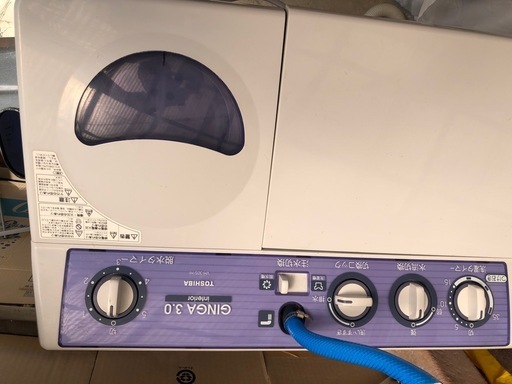 TOSHIBA2層式洗濯機中古美品