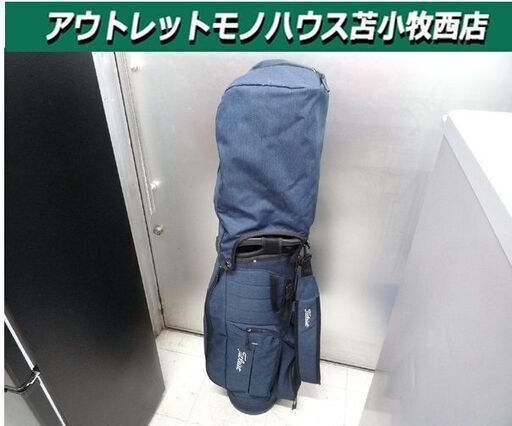 ゴルフ キャディバッグ タイトリスト シティアクティブ 4分割 CB051 Titleist ブルー 中古 苫小牧西店