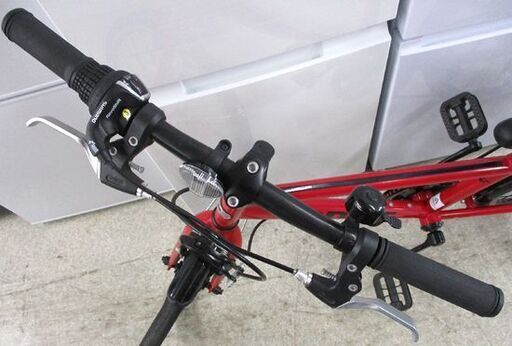 22インチ 子供用自転車 DRIDE ドライドR レッド 6段変速 赤 ジュニアサイクル 札幌市北区屯田