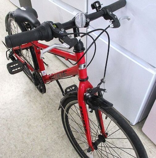 22インチ 子供用自転車 DRIDE ドライドR レッド 6段変速 赤 ジュニアサイクル 札幌市北区屯田