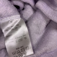 パープルパジャマ　 2点セット　 rabyraby ふわもこ  の画像