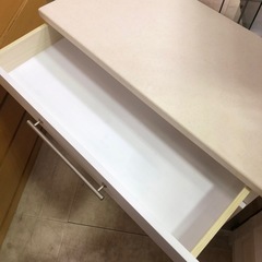 収納付きゴミ箱の画像