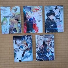 Fate/strange fake　小説１〜５巻までの画像