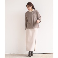 【着用1回】rps ぽこぽこフラワーレースタートルプルオーバー レースインナーの画像