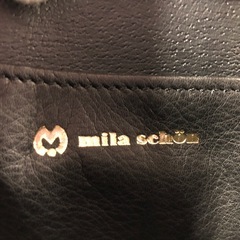 ジモティ割引有★【ジャングルジャングル岸和田店】mila schon ミラショーン セカンドバッグ ブラック　南大阪 岸和田市 貝塚市 泉佐野市 和泉市 忠岡町 熊取町の画像