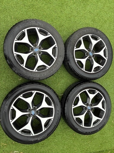 スバルフォレスタータイヤアルミホイール4本セット225/55/18
