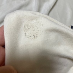 フード付きTシャツ　ホワイト　ボーダー　トップス　春服夏服の画像